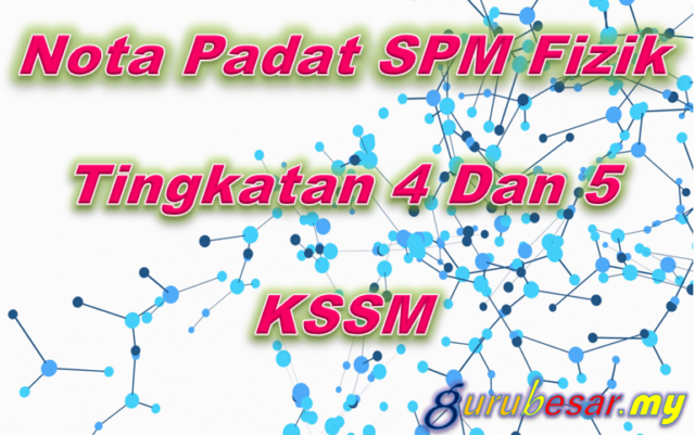 Nota Padat SPM Fizik Tingkatan 4 KSSM
