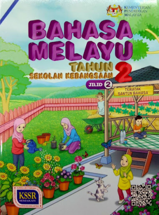 Buku Teks Digital Bahasa Melayu Tahun 2 Jilid 1 Dan 2 KSSR  GuruBesar.my