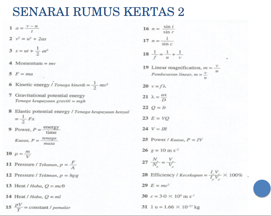 Teknik Menjawab Soalan SPM Fizik 1