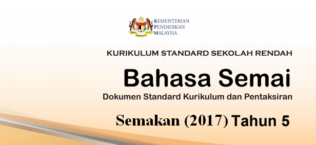 DSKP KSSR (Semakan 2017) Bahasa Semai Tahun 5