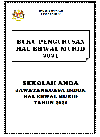 Buku Pengurusan Hal Ehwal Murid 2021 11