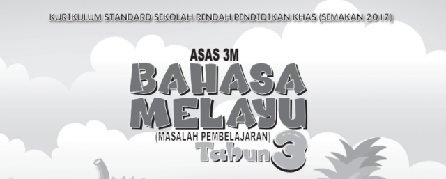 Buku Aktiviti Asas 3M Bahasa Melayu (Masalah Pembelajaran) Tahun 3 KSSRPK