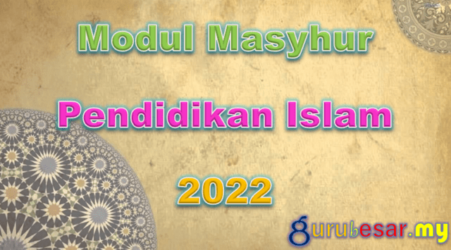 Modul Masyhur Pendidikan Islam 2022