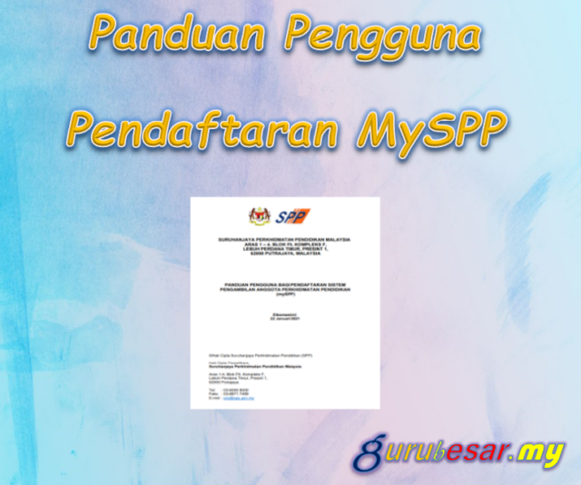 Panduan Pengguna Pendaftaran MySPP