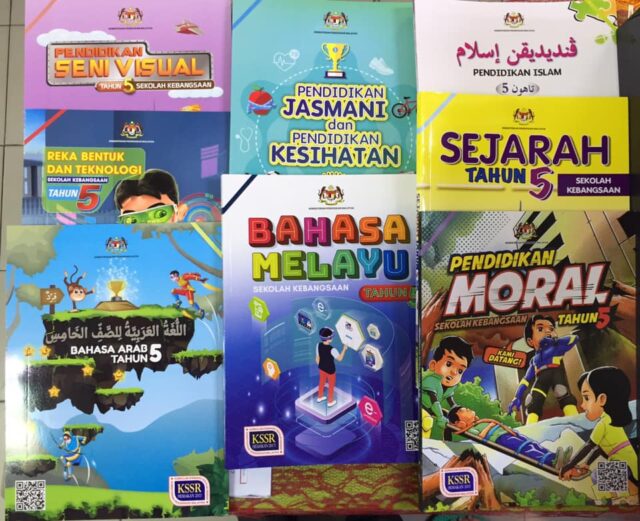 Himpunan Buku Teks Digital KSSR Tahun 1 Hingga 6 2023