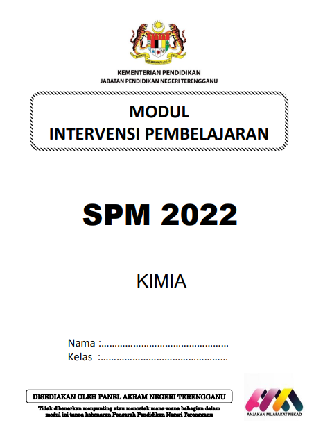 Modul MIP SPM Kimia 2022