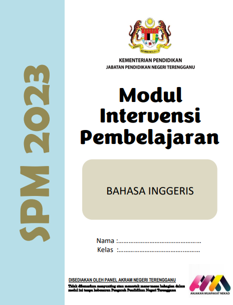 Modul MIP SPM Bahasa Inggeris 2023