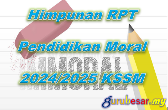 Himpunan RPT Pendidikan Moral 2024/2025 KSSM
