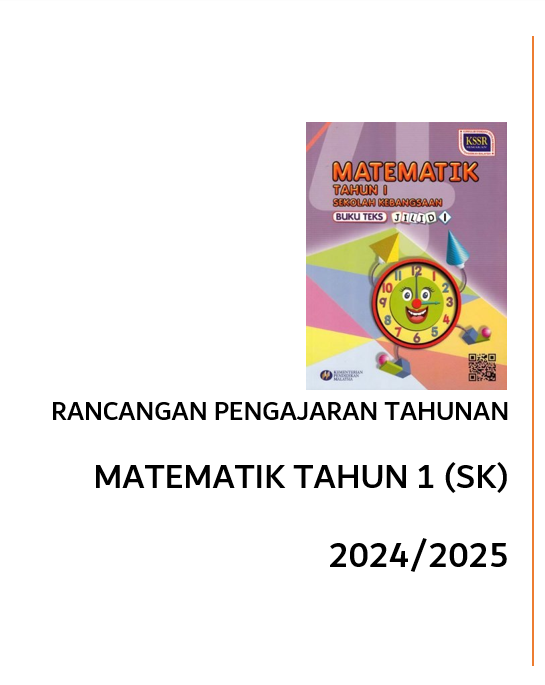 Himpunan RPT Matematik 2024/2025 SK