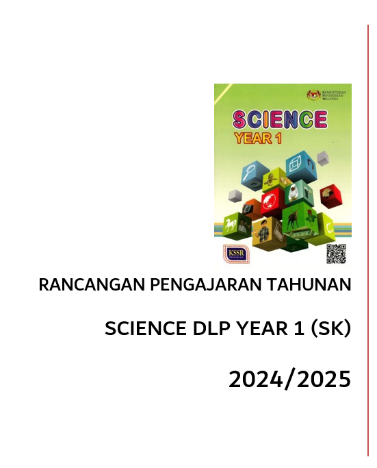 Himpunan RPT Sains 2024/2025 DLP