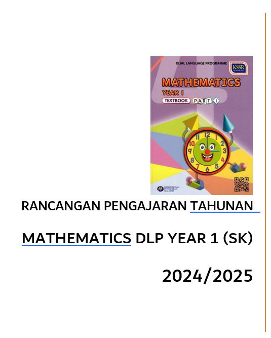 Himpunan RPT Matematik 2024/2025 DLP