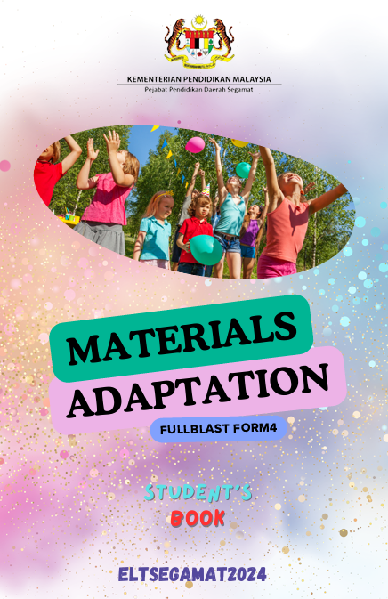 Modul Bahasa Inggeris Material Adaptation 2024