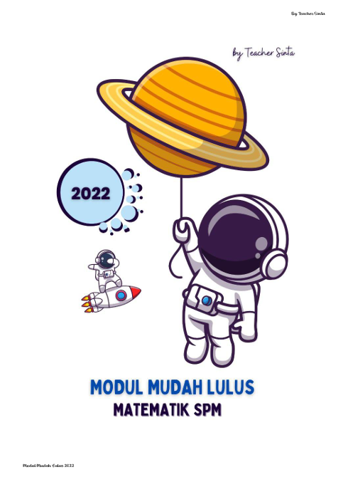 Modul Mudah Lulus Matematik 2022