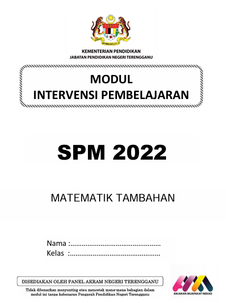 Modul MIP Add Math SPM 2022