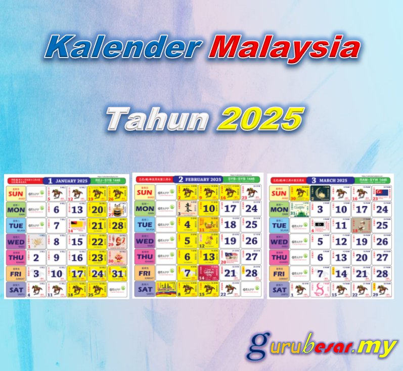 Kalender Malaysia 2025