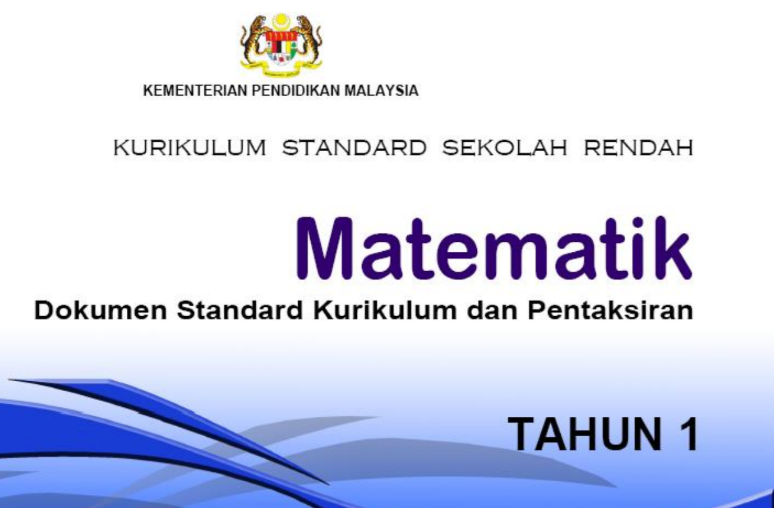 DSKP Matematik Tahun 1 KSSR