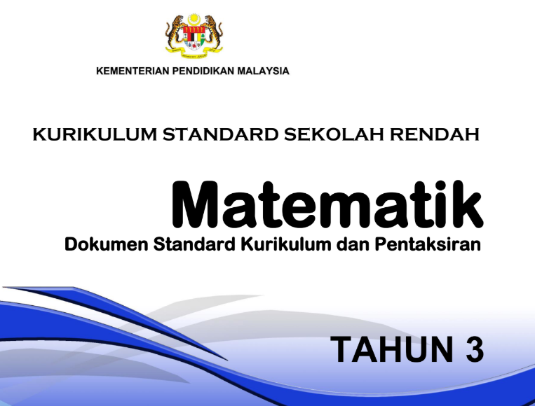 DSKP Matematik Tahun 3 KSSR