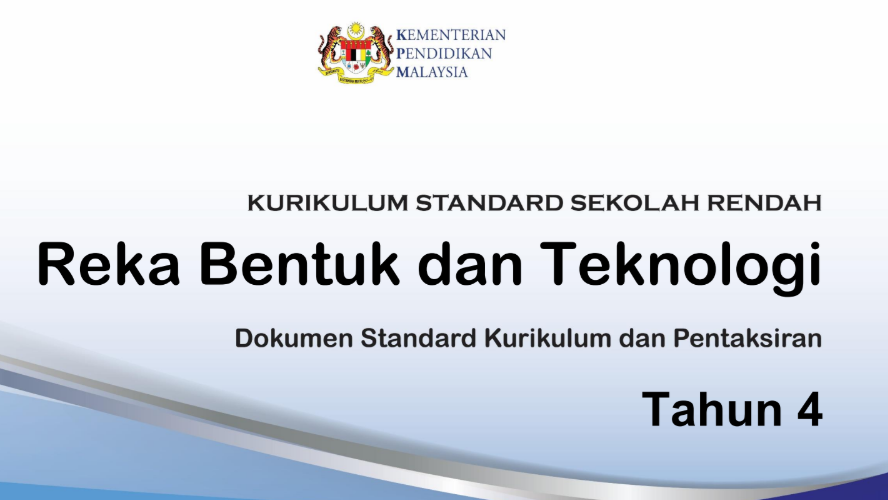 DSKP Reka Bentuk Dan Teknologi Tahun 4 KSSR