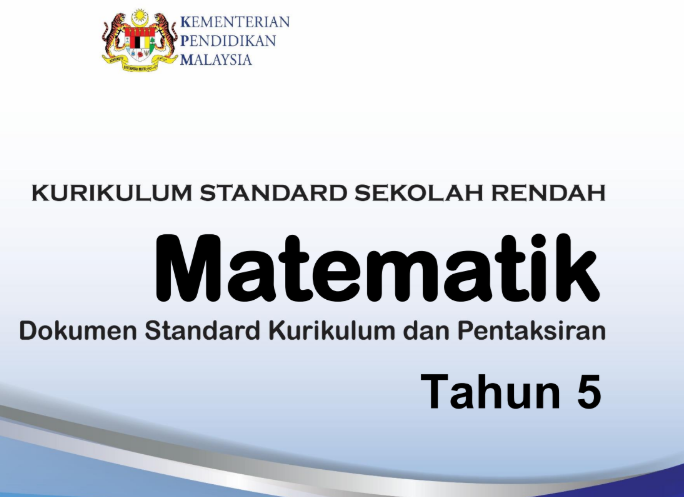 DSKP Matematik Tahun 5 KSSR