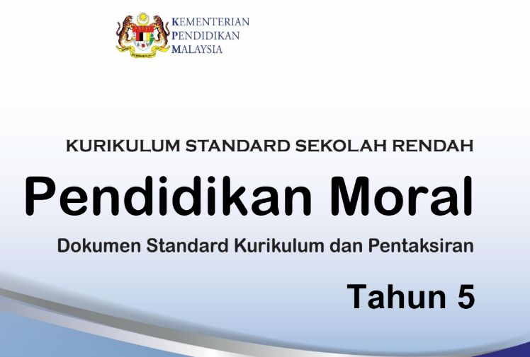 DSKP Pendidikan Moral Tahun 5 KSSR