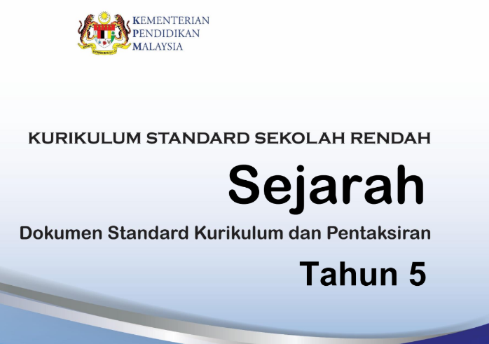 DSKP Sejarah Tahun 5 KSSR