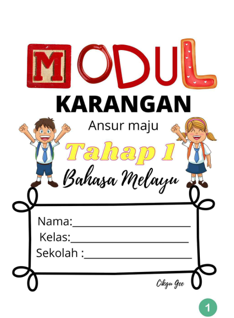 Modul Penulisan Karangan Tahap 1 Dan 2