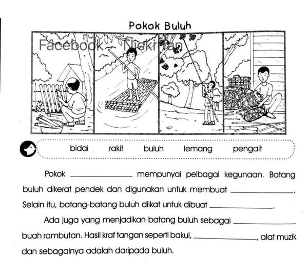 Latihan Isi Tempat Kosong Tahap 1