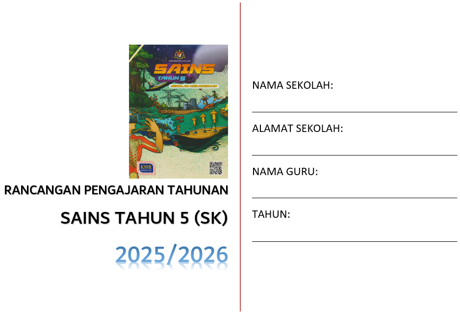 RPT Sains Tahun 5 SK 2025/2026