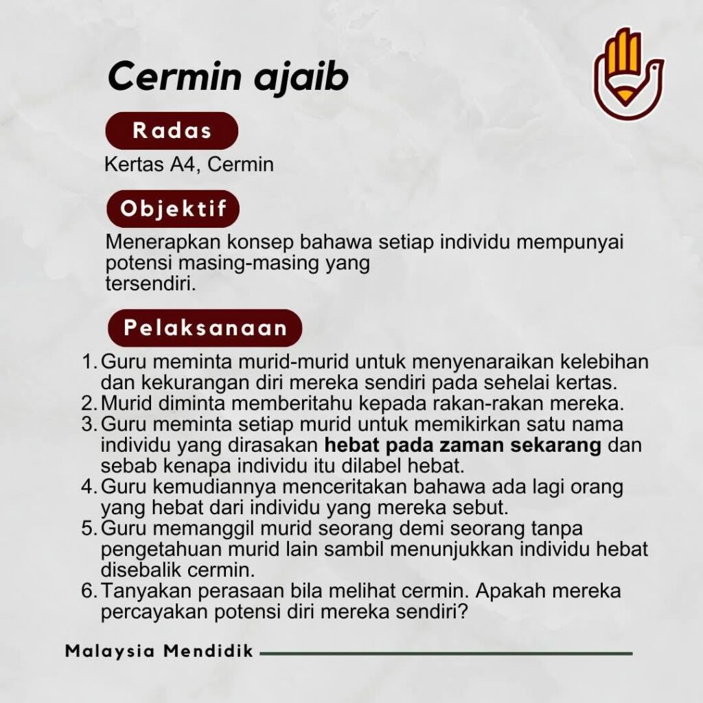 Modul Aktiviti Suai Kenal Minggu Orientasi Murid