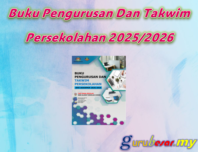 Buku Pengurusan Dan Takwim Persekolahan 2025/2026