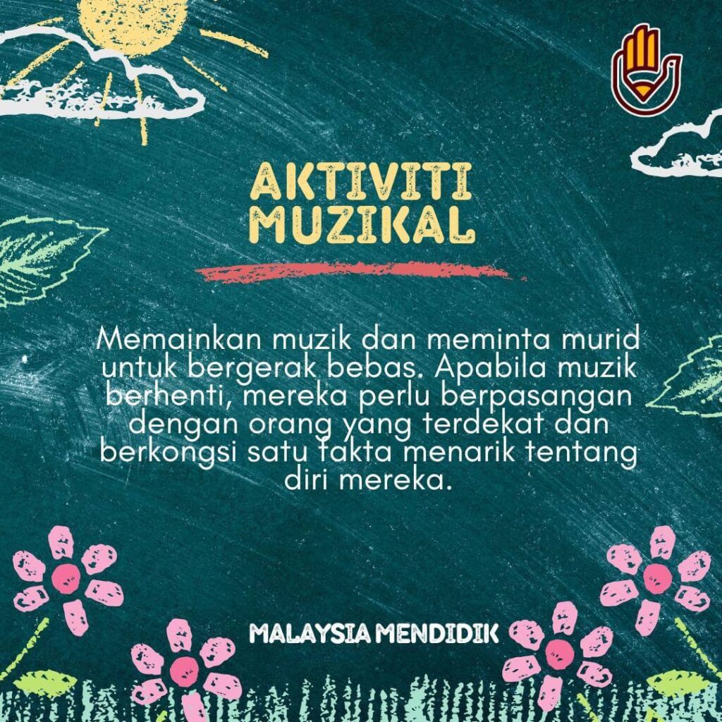 Cadangan Aktiviti Minggu Pertama Persekolahan