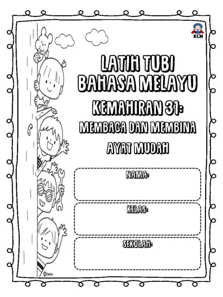 Latih Tubi Bahasa Melayu Bina Ayat Mudah 