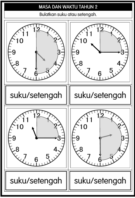 Latih Tubi Masa Dan Waktu Tahun 2