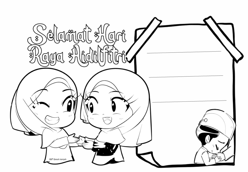 Aktiviti Mewarna Kad Raya 2025