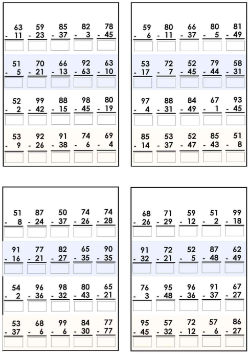 Latihan Matematik Tolak Tahap 1 Dan 2