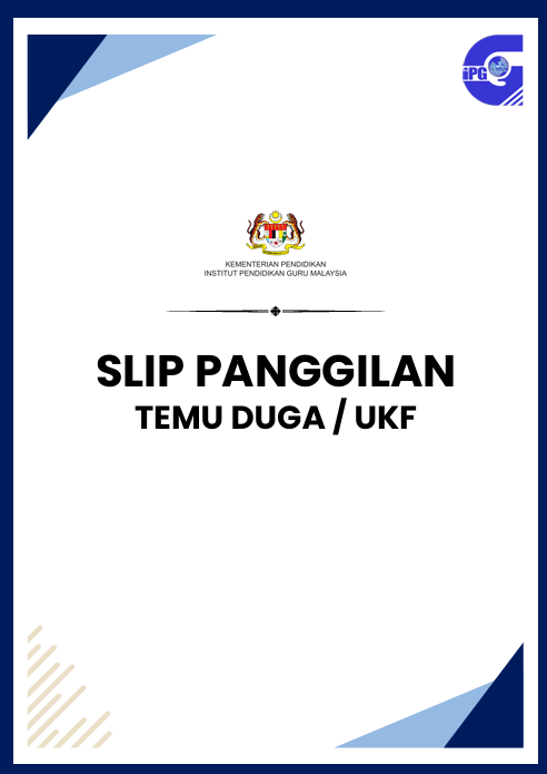 Susunan Fail Temuduga IPG