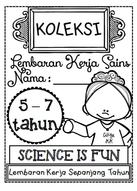 Lembaran Kerja Sains Bab Warna Dan Bentuk