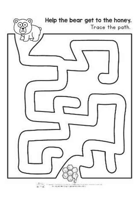 Aktiviti Mazes Prasekolah 
