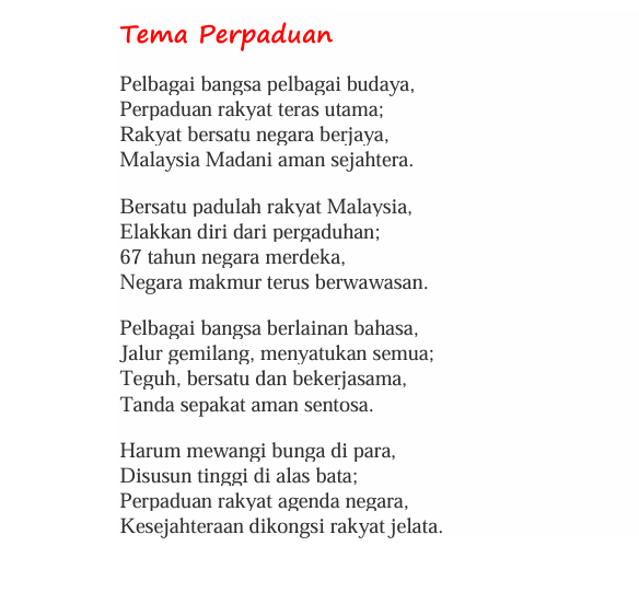 Koleksi Pantun Merdeka Hari Kebangsaan 2025