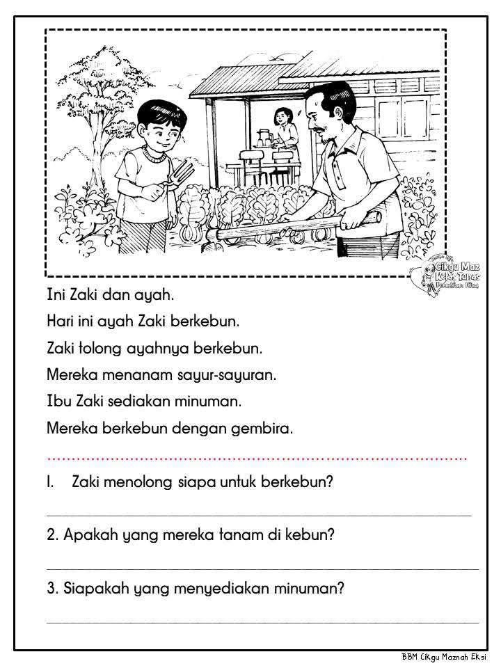 Latihan Membaca Dan Menulis Tahap 1 2 Latihan Membaca Dan Menulis Tahap 1