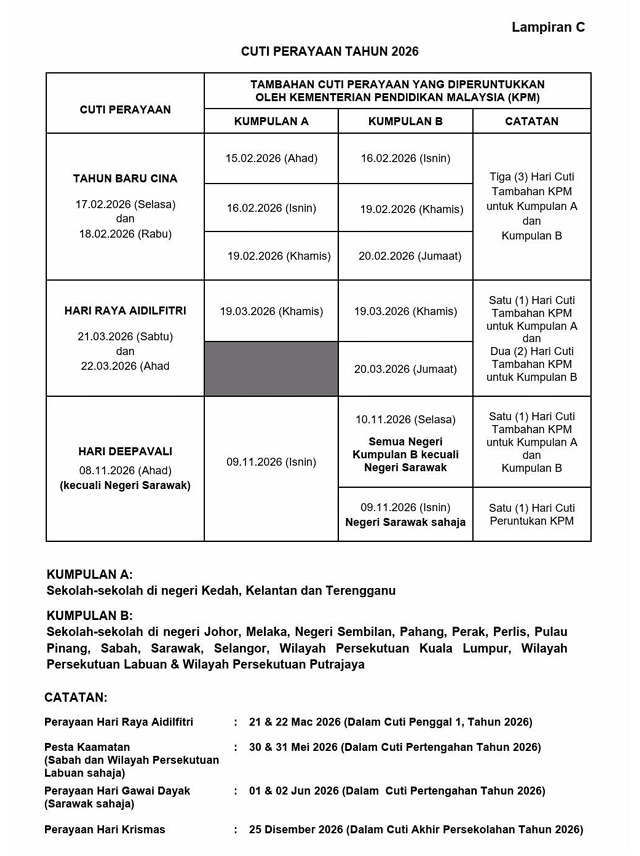 Kalendar Akademik 2026 4 Kalendar Akademik 2026