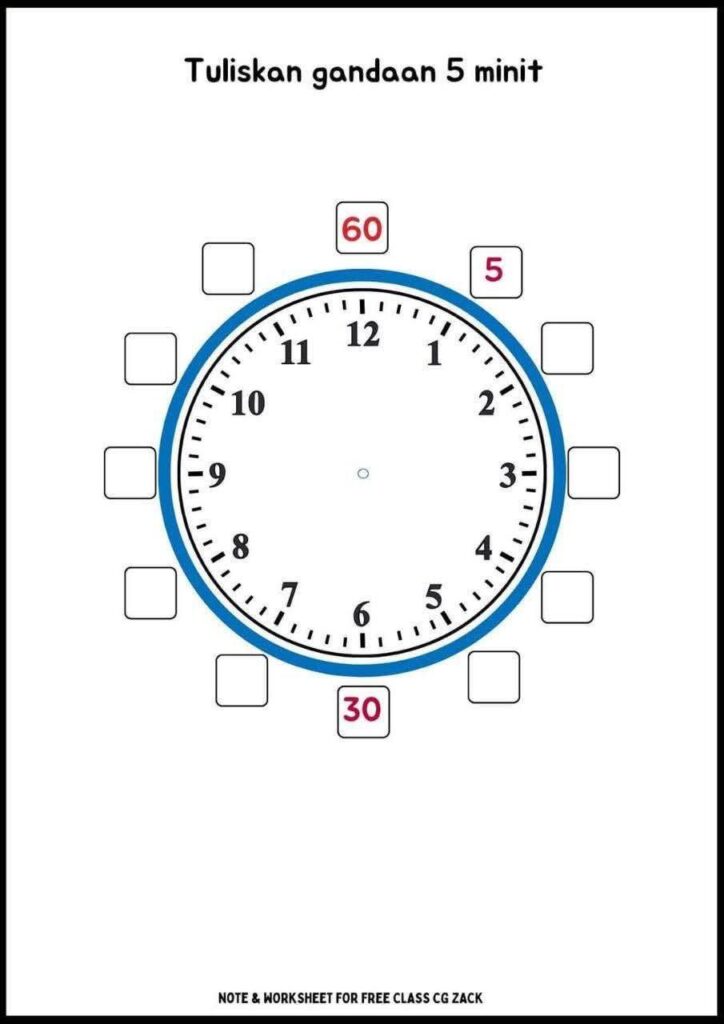 Koleksi Latihan Masa Dan Waktu Tahap 1 2 Koleksi Latihan Masa Dan Waktu Tahap 1