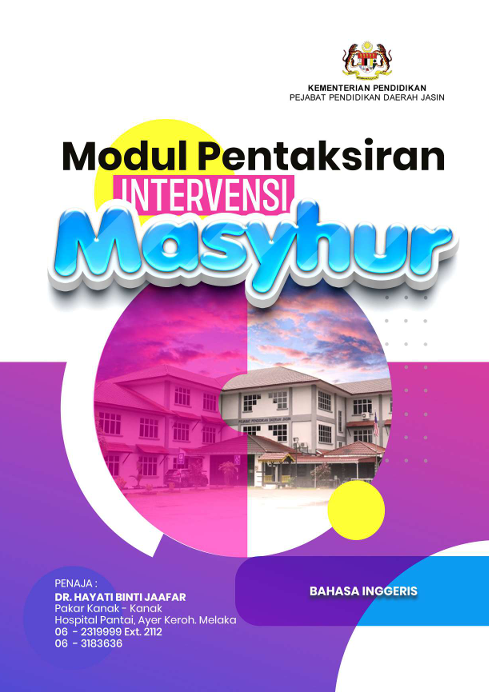 Modul Masyhur Bahasa Inggeris 2025