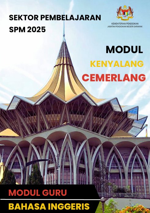 Modul Kenyalang Cemerlang Bahasa Inggeris 2025