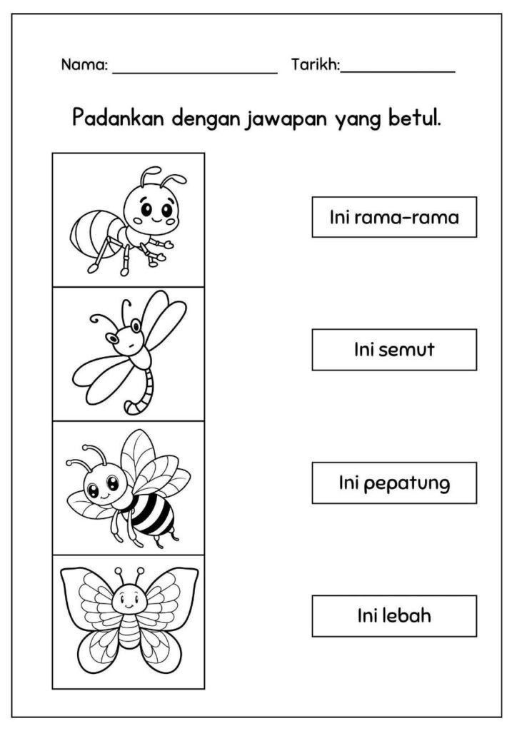 Latihan Sains Prasekolah