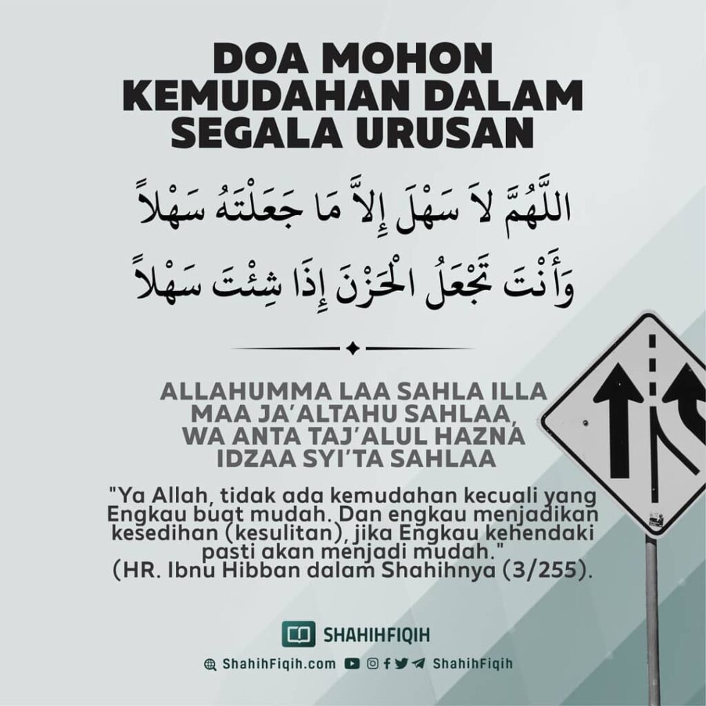 Doa Minta Kemudahan