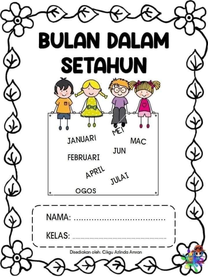 Latihan Prasekolah Bulan Dalam Setahun