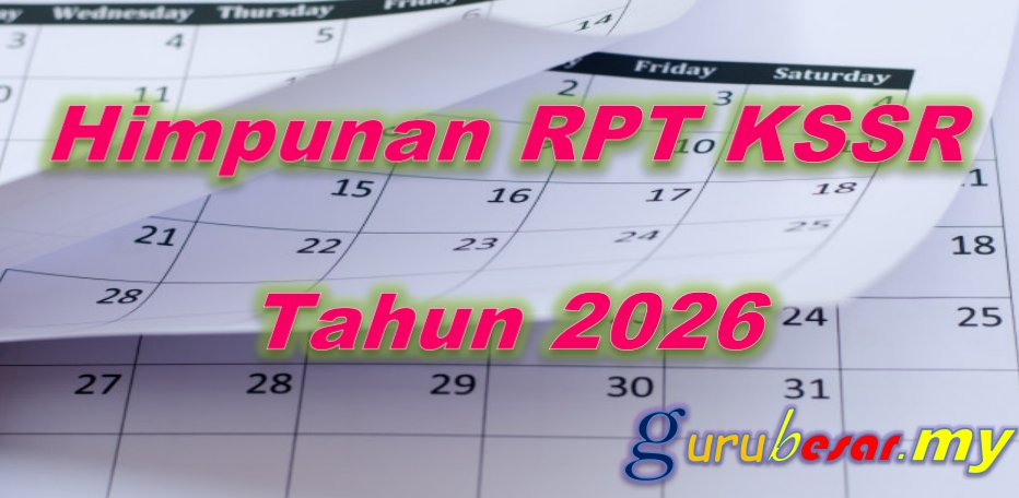 Himpunan RPT KSSR Tahun 2026