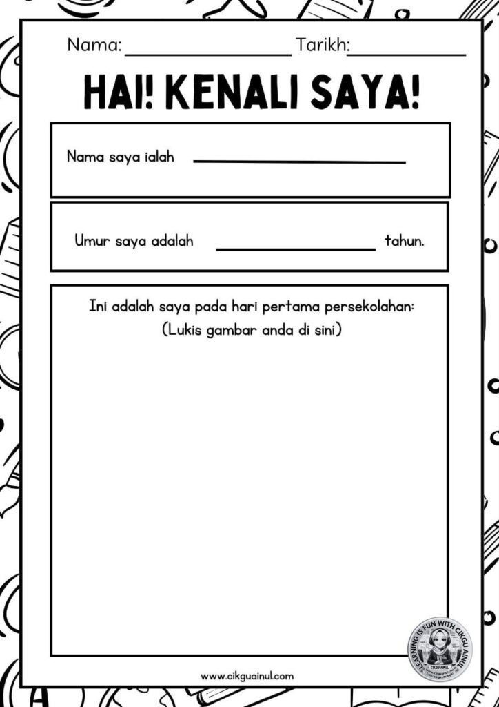 Latihan Dan Aktiviti Kembali Ke Sekolah