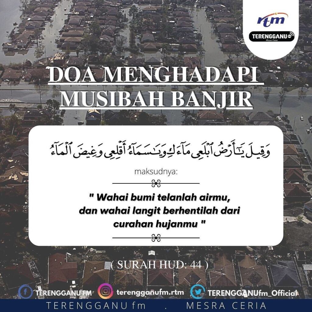 Doa Menghadapi Musibah Banjir
